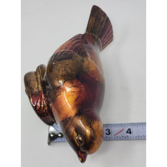 Vintage Ceramic Bird Figurine Home Decor Pottery Glaze‎ - Picture 10 of 10